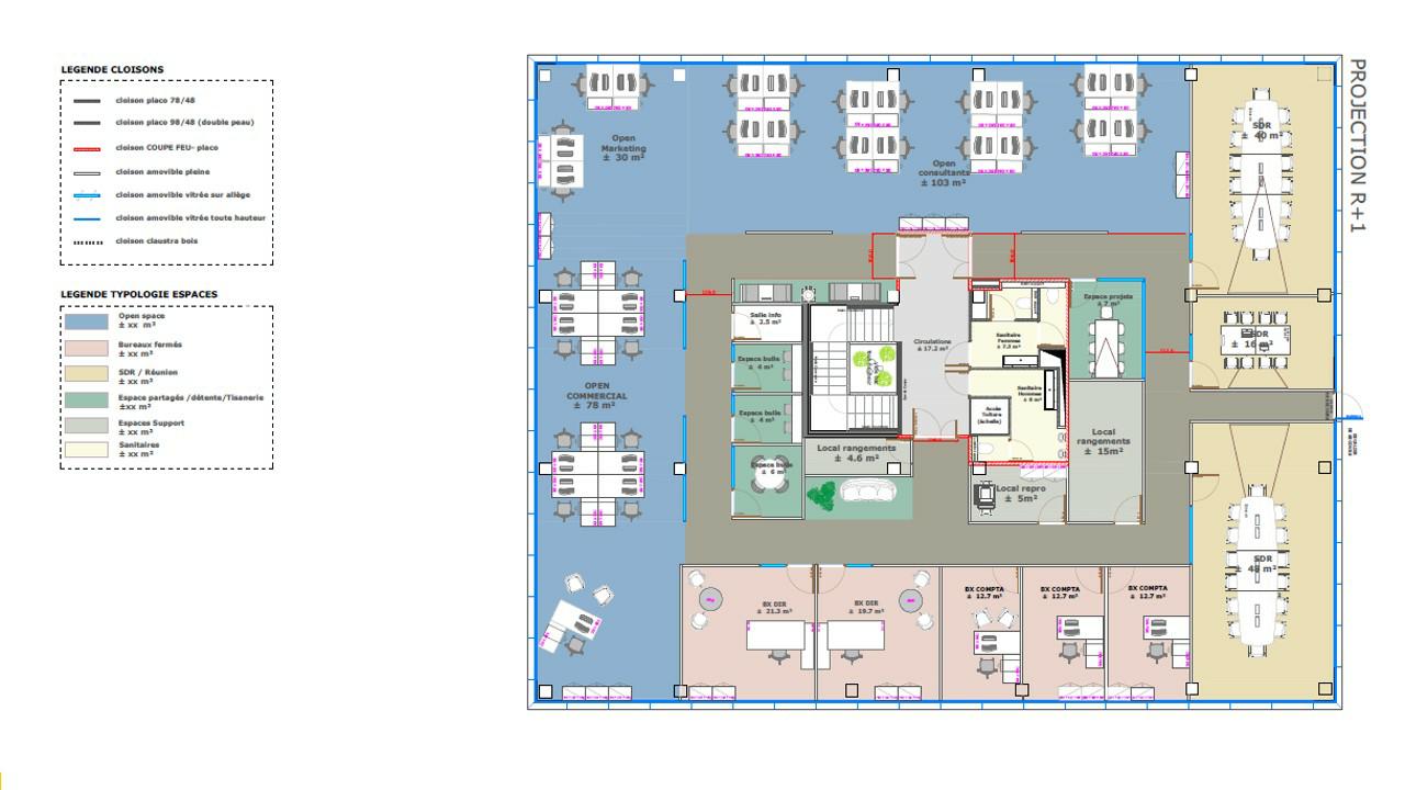 Bureau Pessac 1180m² Location bureau Pessac Gironde OLBUR2423244 2